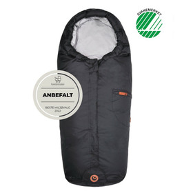 Easygrow Harmoni-lämpöpussi, musta (untuva), Joutsenmerkitty, 95-130cm