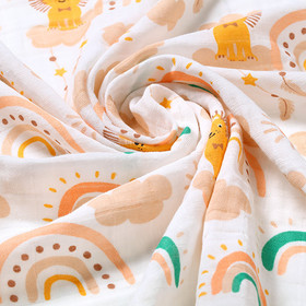 Puuvillaharsot Babyono, superpehmeät, 3 kpl, beige, BABYONO