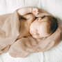 Puuvillaharsot Babyono, superpehmeät, 3 kpl, beige, BABYONO