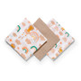 Puuvillaharsot Babyono, superpehmeät, 3 kpl, beige, BABYONO