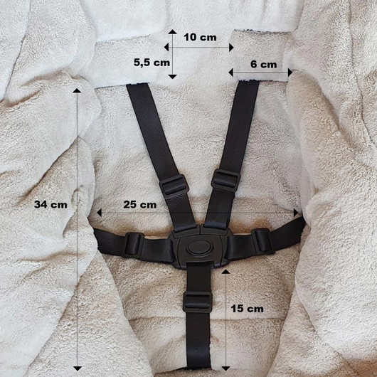 Lämpöpussi, Petite & Mars, JIBOT, 3in1, Quiet Grey - 110cm