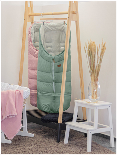 Lämpöpussi, Petite & Mars, JIBOT, 3in1, Green - 110cm