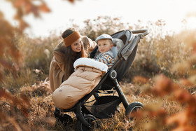 Petite & Mars Comfy -lämpöpussi, Elegant Caramel