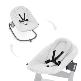Haucka Alpha Premium -babysitter, Light Grey - 2025