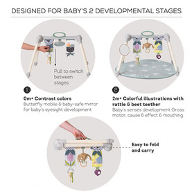 Lelumatto / leikkimatto - Urban Garden, taiteltava