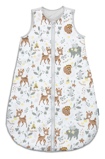 Unipussi, Sensillo, Valkoiset bambit, 50x80 (M) - 9-18kk, TOG 2,5