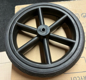 Nord Active Plus -etupyörä, vaahtokumi, musta