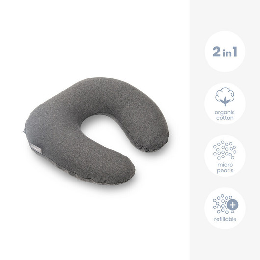 Imetystyyny, Doomoo Softy, 150cm, Classic Grey -raita