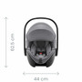 Britax Baby-Safe PRO -turvakaukalo + Vario Base 5Z -jalusta, 40-85cm