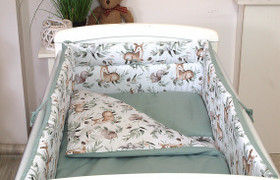 POISTOTUOTE: VAIN Pussilakana, Eimi, Metsäneläimet, 100x135cm