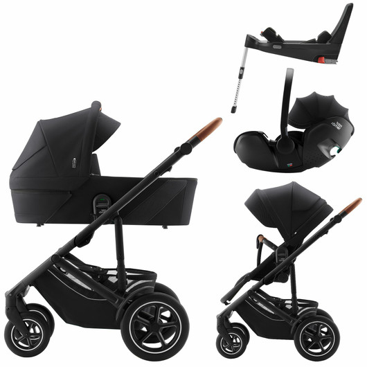 Britax Smile 5Z - Starttipaketti + Baby-Safe PRO, Green Sense