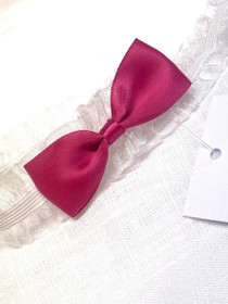 Kastepanta rusetilla, ruusunpunainen