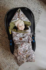 Kaukalolämpöpussi / kapalo Light, Ornithology, 125x95cm