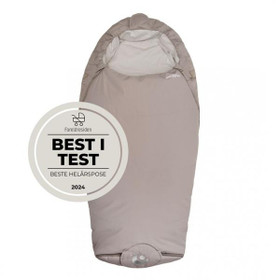 Easygrow Fnugg Joka Sään -lämpöpussi, Sand (untuva), 94-120cm