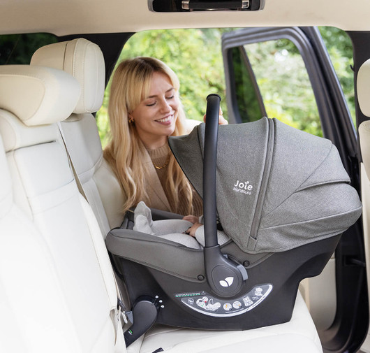 Joie Sprint -turvakaukalo, integroitu isofix, 40-75cm, Sandstone