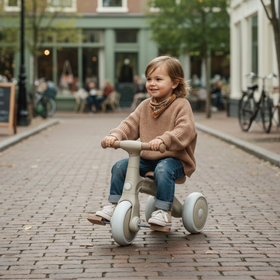 Bingo Balance Bike - kolmipyörä/tasapainopyörä 3in1, Ivory White