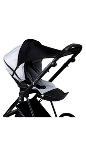 Aurinkosuoja vaunuihin ja rattaisiin, Nordbaby, musta yksivärinen