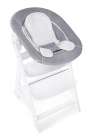 Hauck Alpha+ -setti; syöttötuoli ja babysitter - Stretch Grey