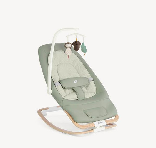 Babysitter, Joie Dreamer, Strata Mist Wood, 0-15kg, värinä, musiikki