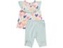 Jacky Boley Baby - t-paita+leggins Sydän, 68cm