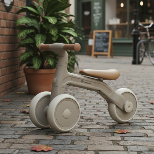 Bingo Balance Bike - kolmipyörä/tasapainopyörä 3in1, Ivory White