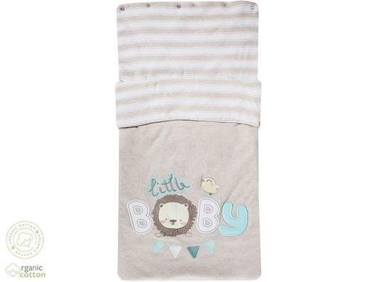 Jacky Baby, monitoiminen kaukalolämpöpussi, 2in1, Little Lion - beige