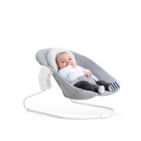 Haucka Alpha -babysitter, 2in1 Stretch Grey (sopii syöttötuoliin)