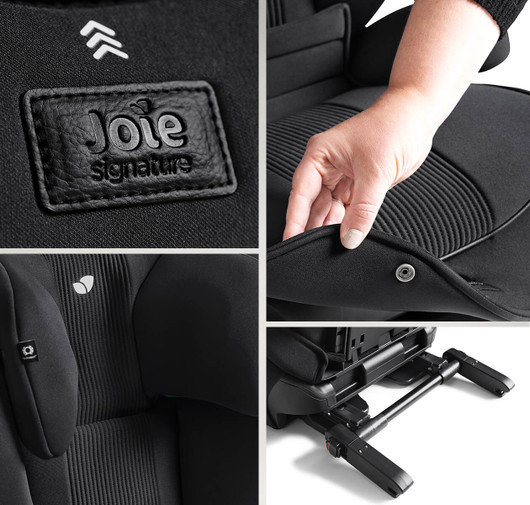 Joie I-Traver -turvavyöistuin, 100-150cm, i-Size, isofix, Eclipse