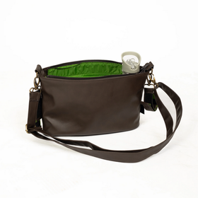 Kassi rattaisiin / pieni hoitolaukku, Organizer, ORA, ruskea