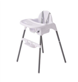 Baby Dan Tiny Dine 2in1 -syöttötuoli, valkoinen
