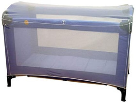 TIGEX Pinna- / Matkasängyn Hyönteisverkko, valkoinen