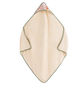 Huppupyyhe, 100x100cm, bambu, Loulou Rosy Wilderness