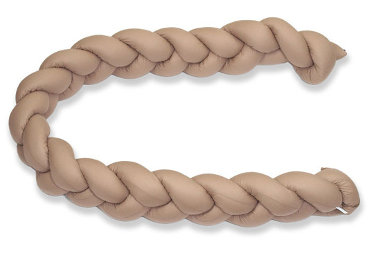 Reunapehmuste Eimi, Letti - yksivärinen kaakao, 210cm