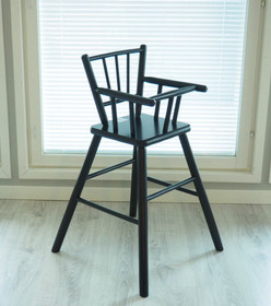 Kotimainen syöttötuoli, musta