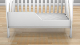 Pinnasängyn juniorilaita, juniorisängyn laita, muotoiltu