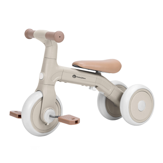 Bingo Balance Bike - kolmipyörä/tasapainopyörä 3in1, Ivory White