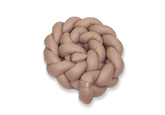 Reunapehmuste Eimi, Letti - yksivärinen kaakao, 210cm