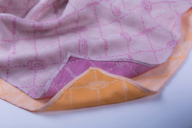 eKoala -harsot, 2 kpl, 70x70, kasvi-cashmere, sininen