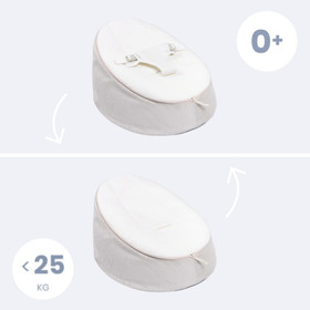 Doomoo - Seat n Grow - istuin vauvasta lapselle -0kk-25kg, Sand