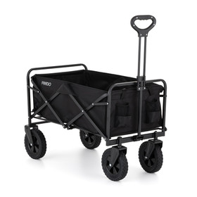 Feedo Donkey - vedettävä kuljetusvaunu, taittuu pieneen tilaan