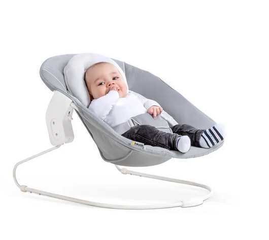 Haucka Alpha -babysitter, 2in1 Stretch Grey (sopii syöttötuoliin)