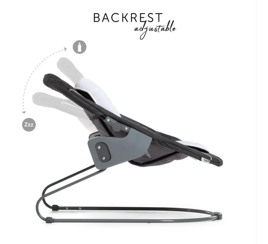 Hauck Alpha+ -syöttötuolisetti; syöttötuoli ja babysitter -Deluxe Grey