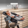 Hauck Alpha+ -syöttötuolisetti; syöttötuoli ja babysitter -Deluxe Grey