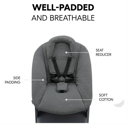 Hauck Alpha+ Newborn Set Plus - dark grey / tummanharmaa