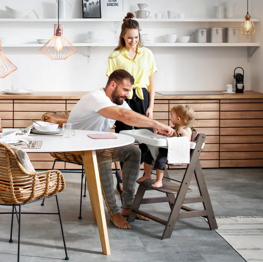 Ruokailutaso Hauck Alpha+ -syöttötuoliin, 3in1, Tray, valk