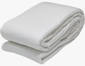 Reunapehmuste pinnasänkyyn, Anne&Mikael - valkoinen yksivärinen, 360cm