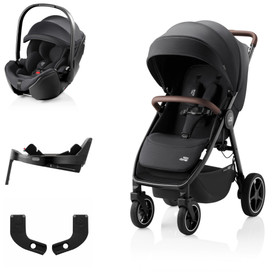 Britax B-Agile R -ratas + PRO-turvakaukalo + VARIO -jalusta