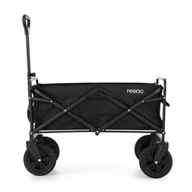 Feedo Donkey - vedettävä kuljetusvaunu, taittuu pieneen tilaan