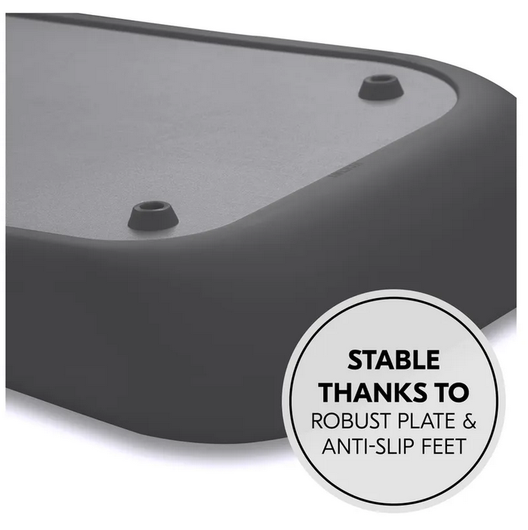 Hauck Change N Clean -hoitoalusta, PUR-vaahto, harmaa