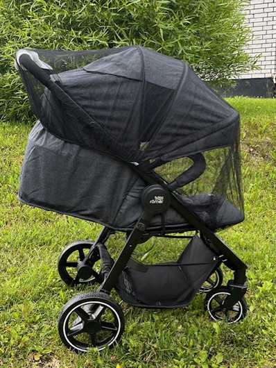 Hyönteissuoja vaunuun/rattaaseen, musta, Dooky Insect Net